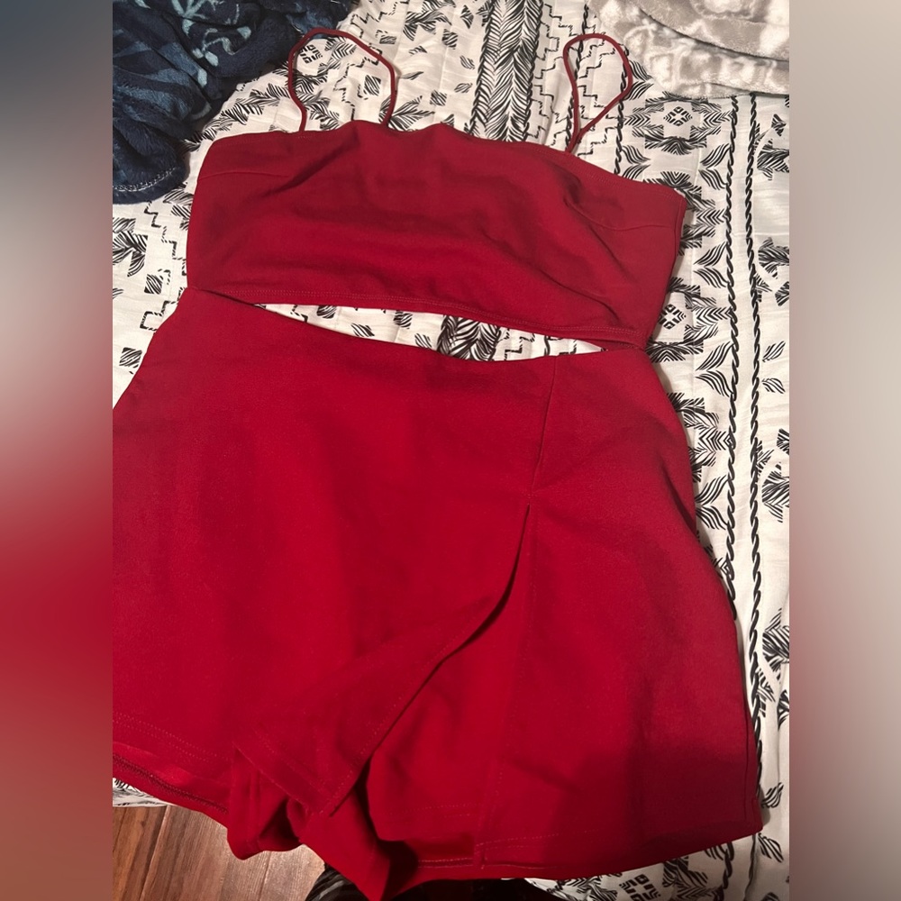 2 piece, top and skort